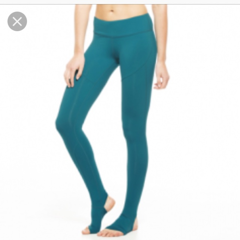 Splits59 tendu grip teal stirrup leggings